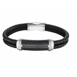 LOTUS STYLE PULSERA CAB.NEGRO - LS2286-2/1