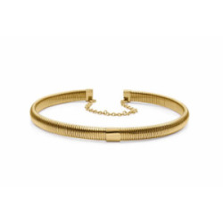 COLLAR ACERO IP DORADO TUBOGAS SRA FASHI - 75393C01012