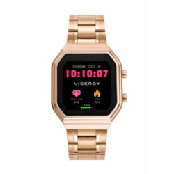 RELOJ SMART ALUMINIO DORADO BRAZALETE VA - 41121-90