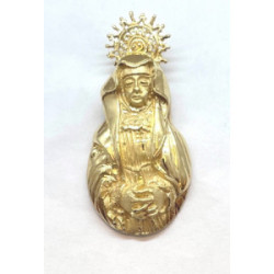 Medalla oro 750 mls (18 K) Virgen Soledad