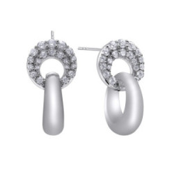 Pendientes de plata de la colección Pretty de Durán Exquse - 00512783