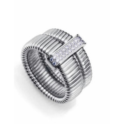 ANILLO ACERO TUBOGAS CIRC SRA FASHION - 75392A01600