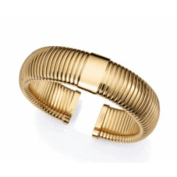 PULSERA ACERO IP DORADO TUBOGAS SRA FASH - 75393P01012