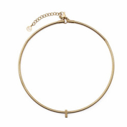 COLLAR ACERO IP DORADO TUBOGAS SRA FASHI - 14230C01012