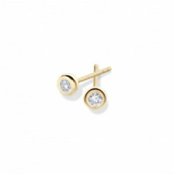 Pendientes Aurum 18 K, chaton de diamant - 00507372