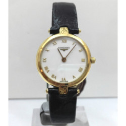 RELOJ  LONGINES ORO SEÑORA CORREA PIEL