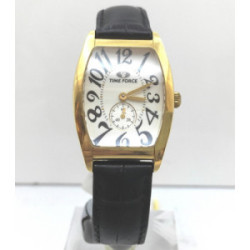 RELOJ TIME FORCE SEÑORA ORO 750 ml CORREA PIEL