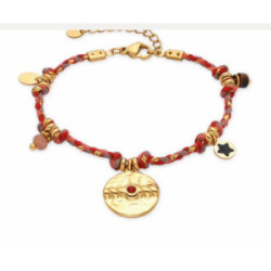 SGBM035C05 - Pulsera Liskel acabado oro  - SGBM035C0500